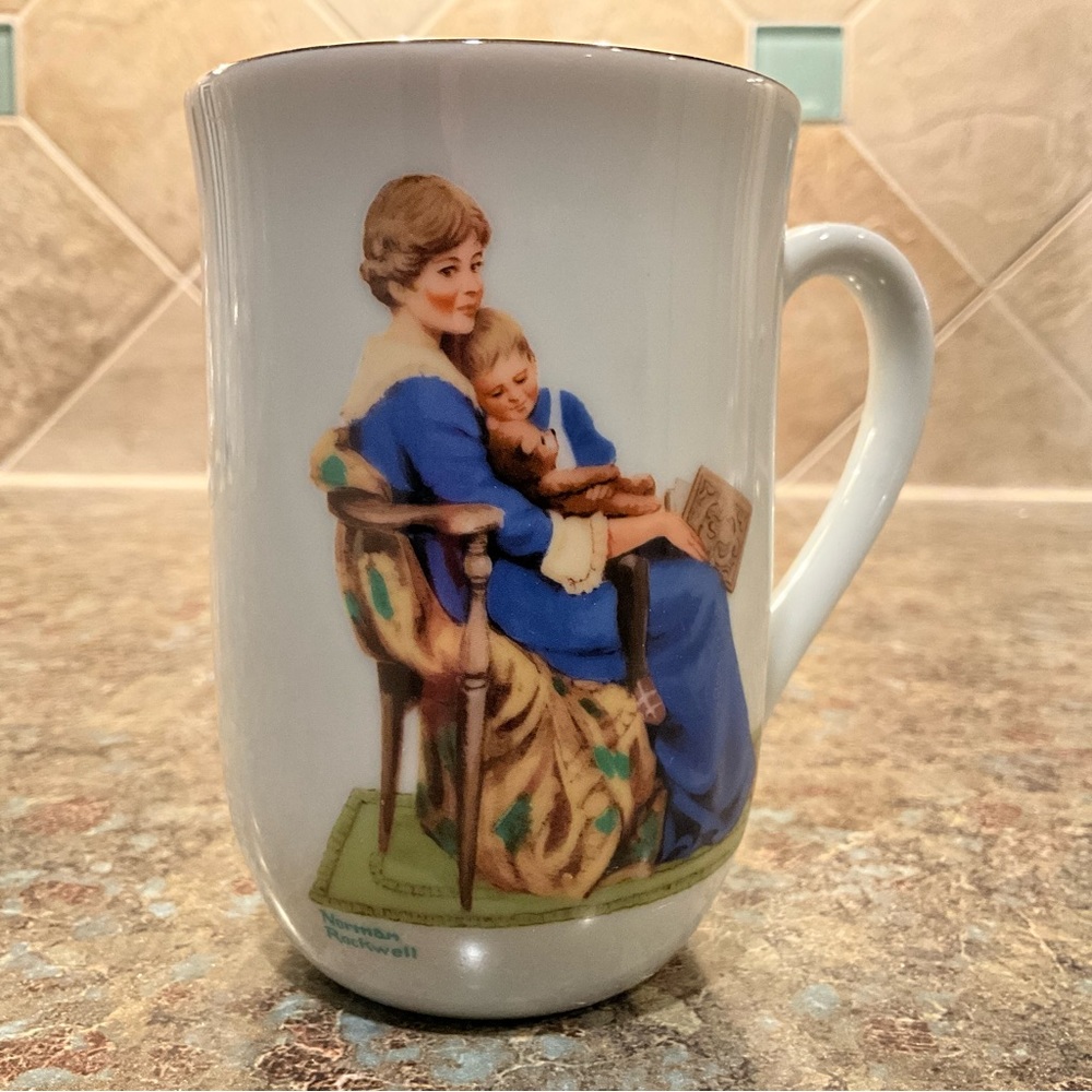 Vintage Norman Rockwell Mug